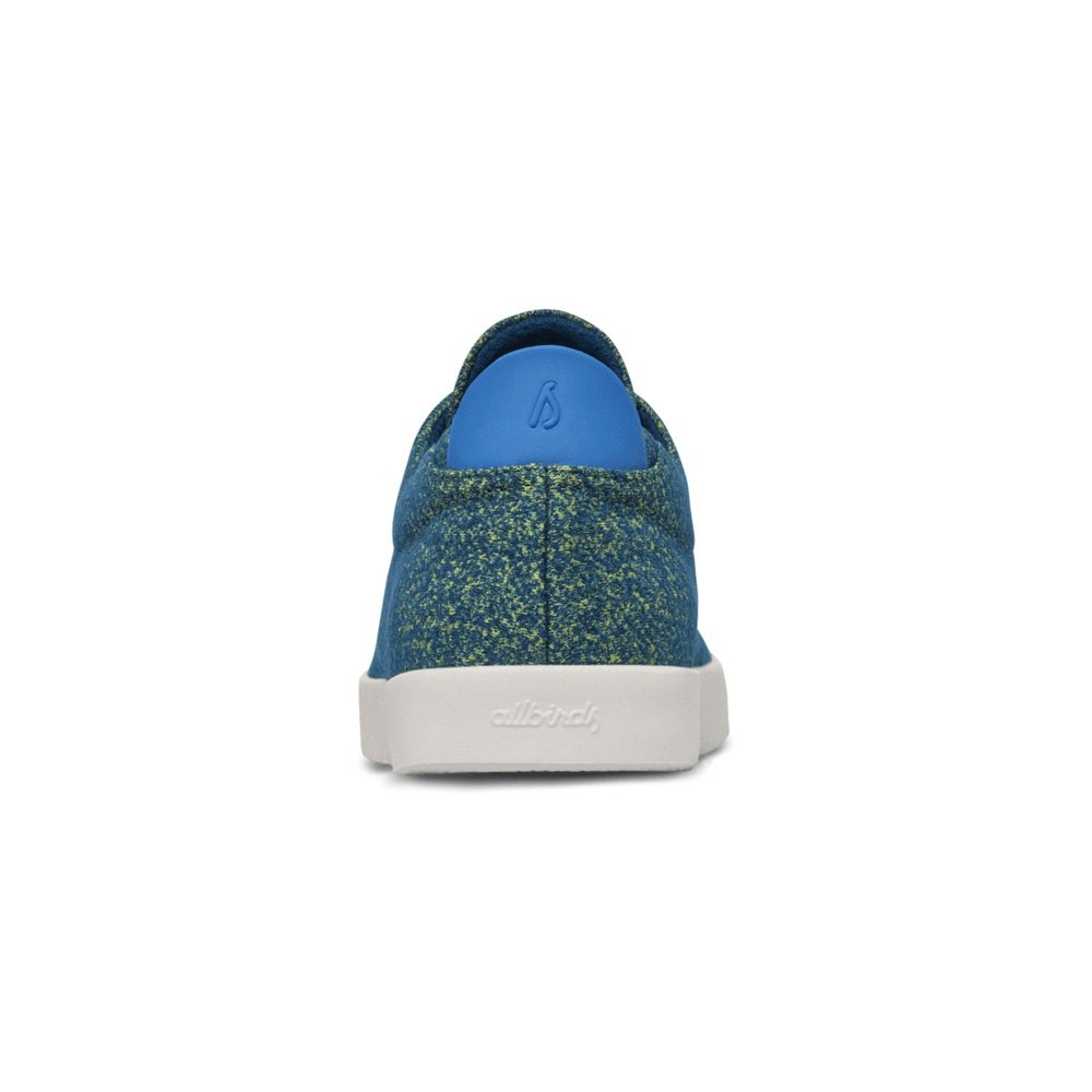 Allbirds Men\'s Sneakers Blue - Wool Pipers - 29805COZS